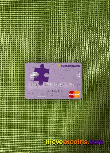 Lebanon Byblos Bank mastercard photolook